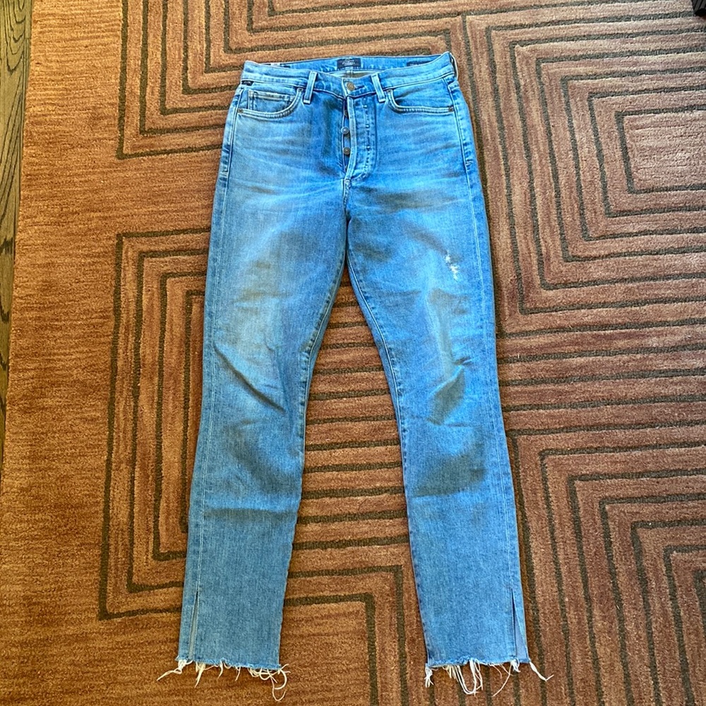 Citizens of humanity, Olivia, high rise, slim, ankle, great condition.